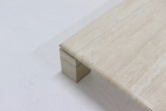 Image 1 of Vintage travertijn salontafel