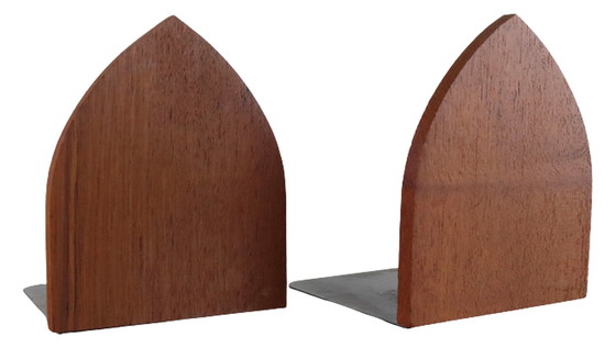 Image 1 of 2x Deens vintage boekensteunen