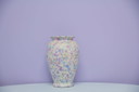 wit & pastel West Germany vaas Scheurich