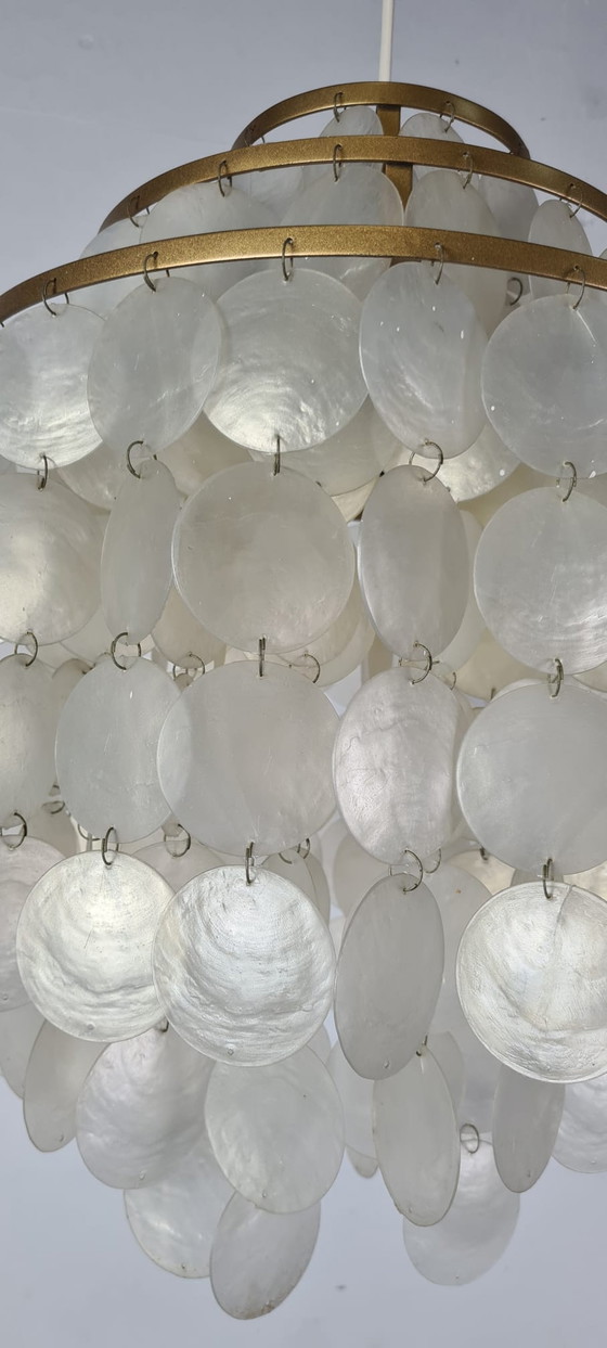 Image 1 of Vintage schelpen lamp