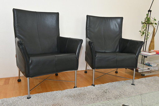 2x Montis Charly stoelen