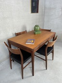  Vintage PasToe eetkamerset (teak)