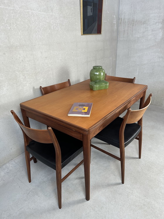 Image 1 of  Vintage PasToe eetkamerset (teak)