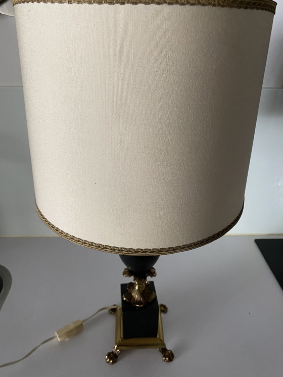 Image 1 of Hollywood regency tafel lamp. 