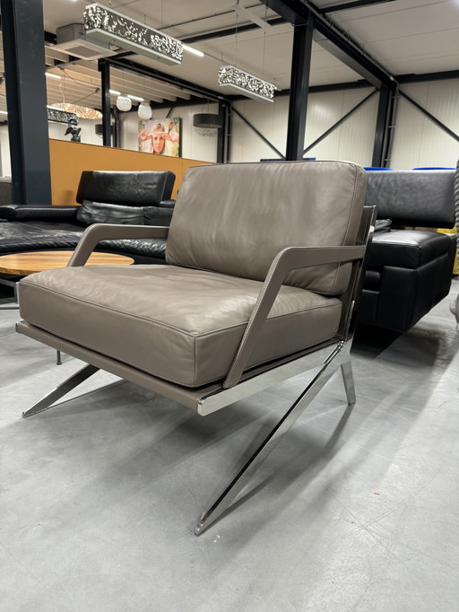 De Sede 0060 10 Fauteuil Taupe leer