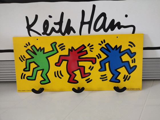 Image 1 of Houten Vilac Keith Haring kapstok