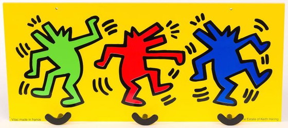 Image 1 of Houten Vilac Keith Haring kapstok