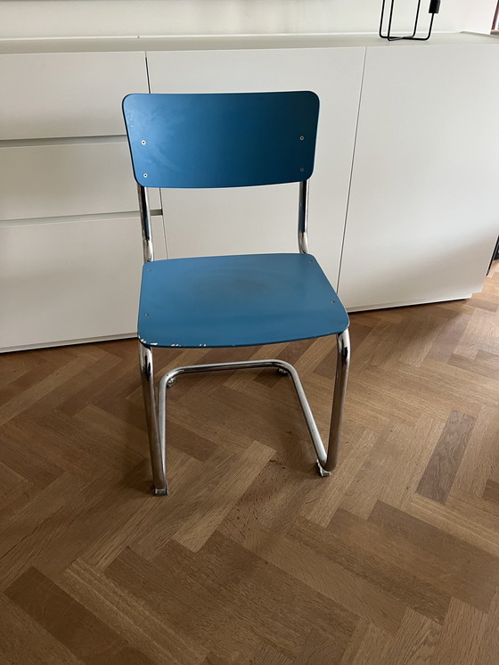 Image 1 of 6x Thonet S 43 stoel