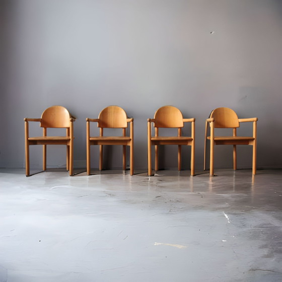 Image 1 of 4x Rainer Daumiller stoelen