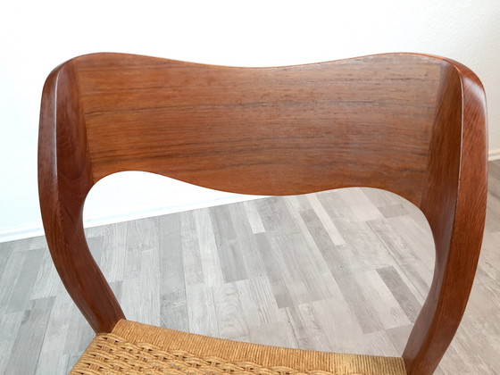 Image 1 of Møller 71 Stoel Teak Deens Design Deens Möller Vintage