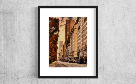 Image 1 of Fabian Kimmel - Central Park herfst straatbeeld