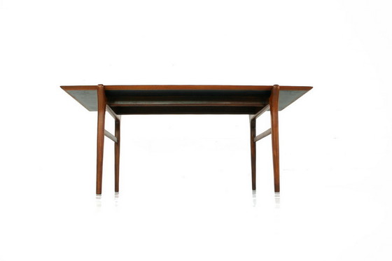 Image 1 of Deense Teakhouten salontafel / banktafel uit het midden van de Mid Century , Finn Juhl stijl