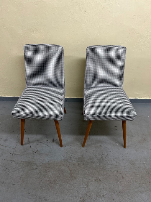 2x Patyczak-loungestoelen model 200-113