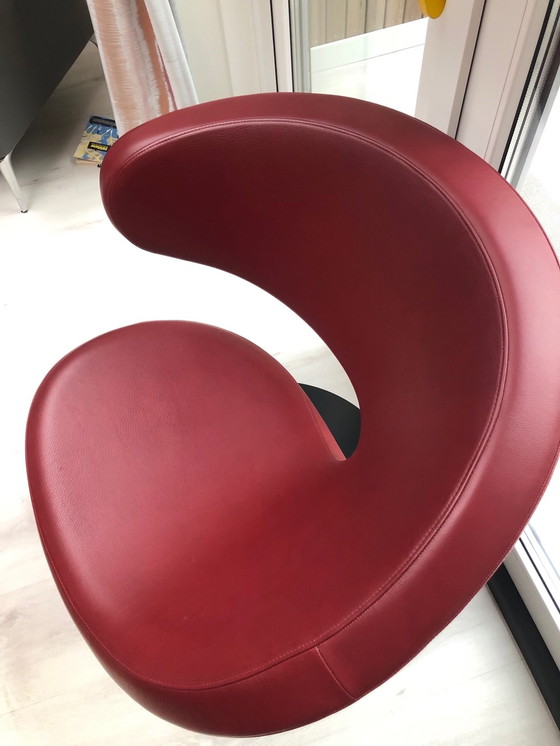 Image 1 of Varier peel draaistoel in leer