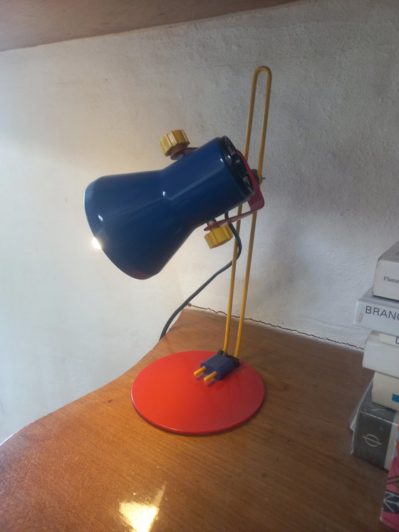 Image 1 of Vrieland-lamp in Memphis stijl