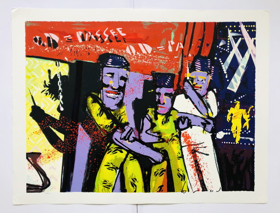 Image 1 of Herman Brood - OD = Passee - Zeefdruk