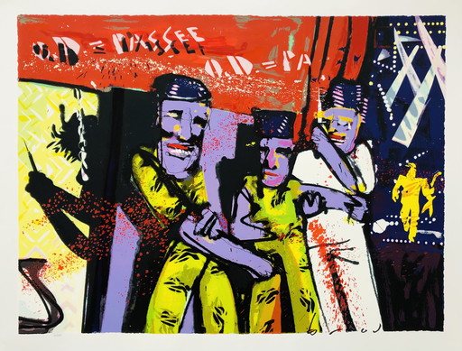 Herman Brood - OD = Passee - Zeefdruk