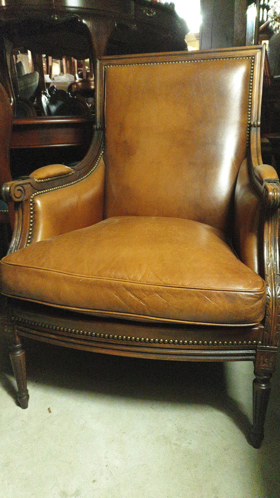 Image 1 of Gedelux fauteuil schapenleer