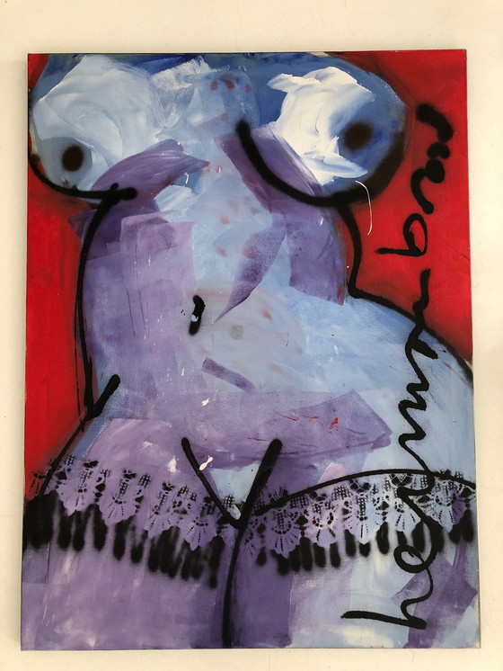 Image 1 of Herman Brood schilderij