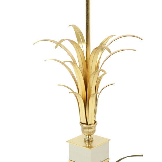 Image 1 of Hollywood Regency Ananas Palm Lamp