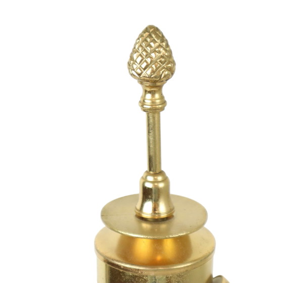 Image 1 of Hollywood Regency Ananas Palm Lamp