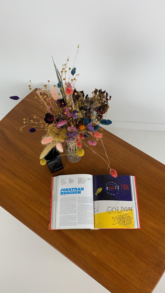 Image 1 of Zweedse vintage teak fineren salontafel/ koffietafel 