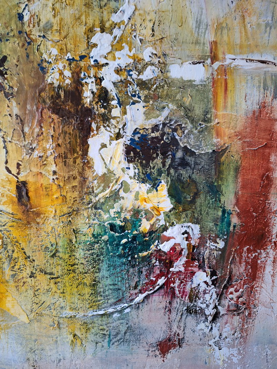 Image 1 of Gerard Bakker Abstract schilderij