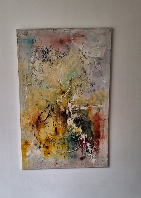 Image 1 of Gerard Bakker Abstract schilderij