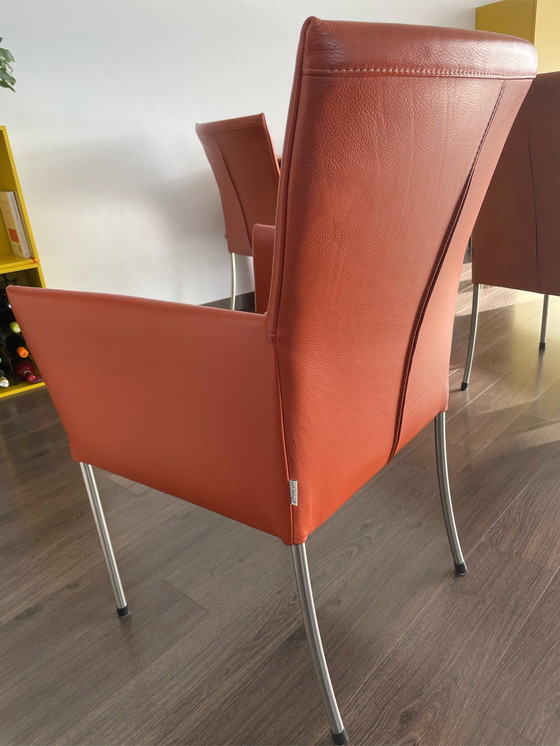 Image 1 of 6 Bert Plantagie eetkamerstoelen