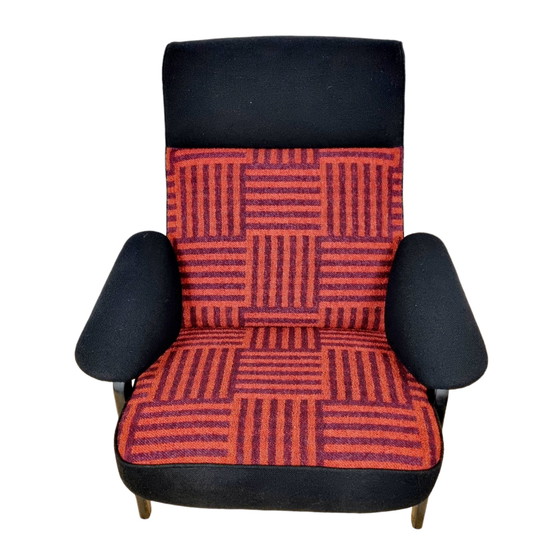 Image 1 of Fantastische Fauteuil "N 137" van Theo Ruth voor Artifort, jaren 1950 gerestaureerd. 