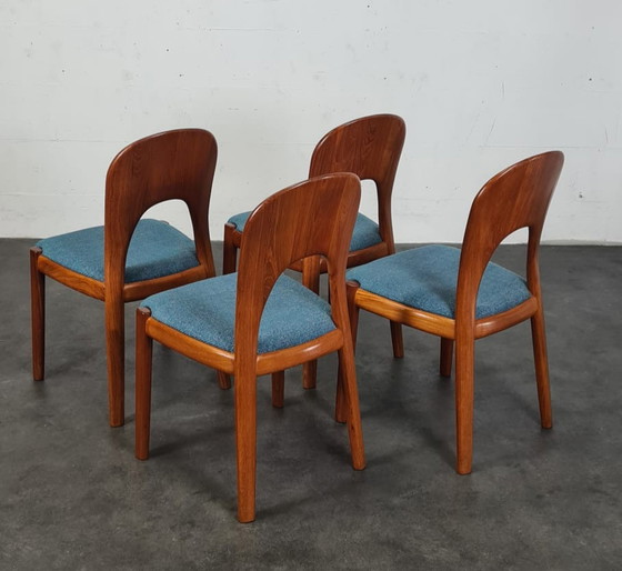 Image 1 of 4 x stoelen Niels Koefoed voor Koefoeds Hornslet