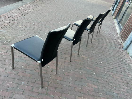 Image 1 of 4x Bert Plantagie stoelen