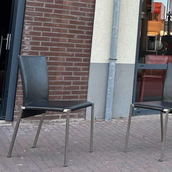 Image 1 of 4x Bert Plantagie stoelen