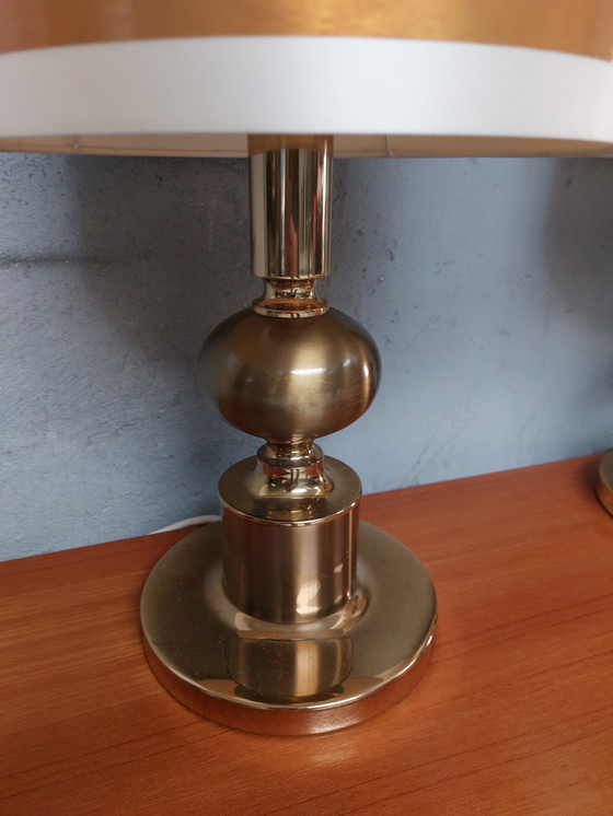 Image 1 of 2 x Hollywood regency table lamps