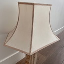 Travertin staande lamp, marmer