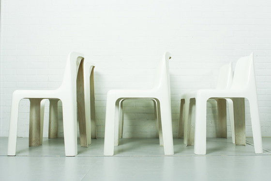 Image 1 of 6x Roche Bobois OZOO 700 Stoelen van Marc Berthier