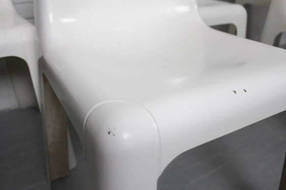 Image 1 of 6x Roche Bobois OZOO 700 Stoelen van Marc Berthier