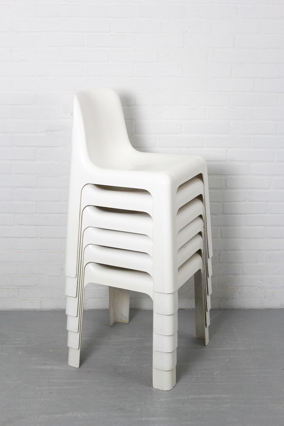 Image 1 of 6x Roche Bobois OZOO 700 Stoelen van Marc Berthier