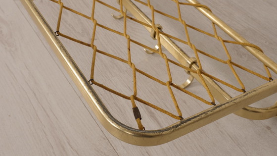 Image 1 of Vintage kapstok | Messing | Retro | Goud
