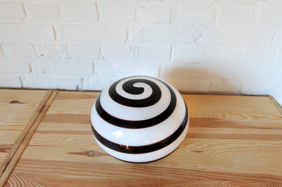 Image 1 of ILU di Vetro glazen Zebra tafellamp