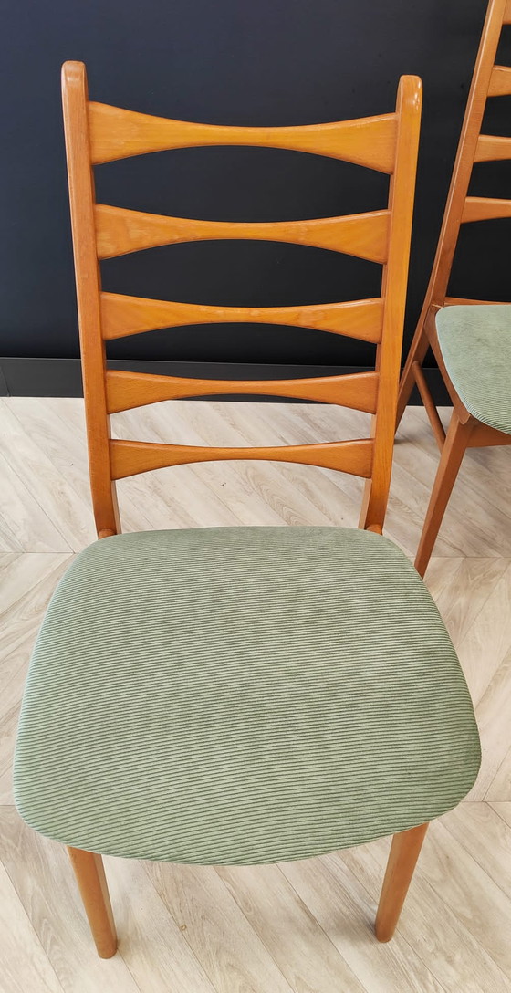 Image 1 of Vier Mid Century eettafel stoelen | Vintage - set 4 stoelen