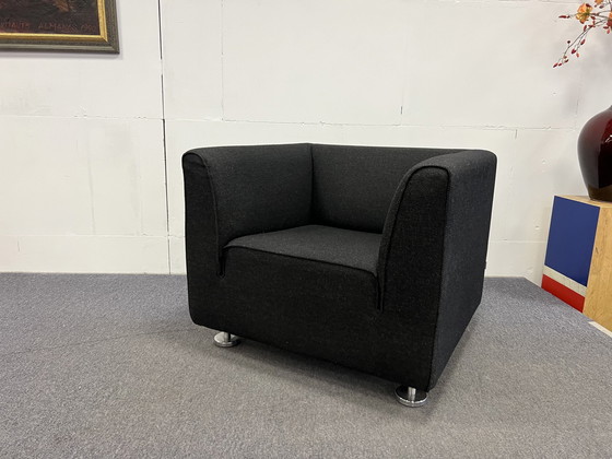 Image 1 of Gelderland 4800 Fauteuil zwart stof 