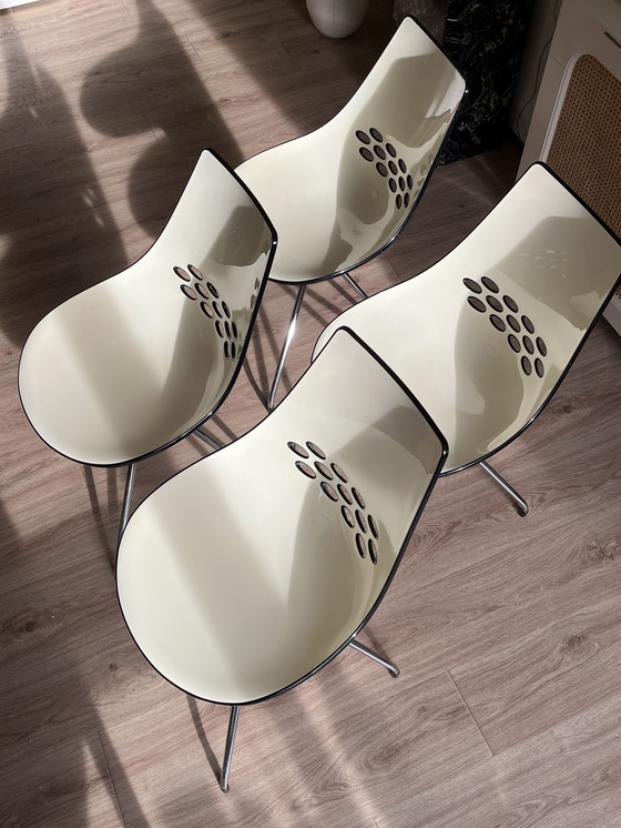 Image 1 of 4x Calligaris eetkamerstoel