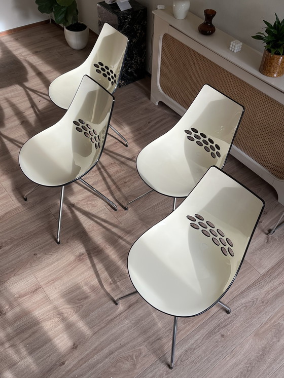 Image 1 of 4x Calligaris eetkamerstoel