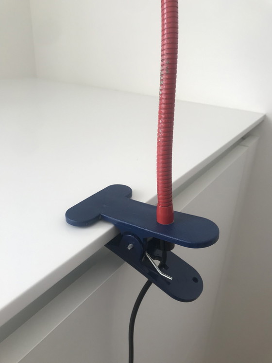 Image 1 of Happylight Vintage klemspot Memphis stijl.