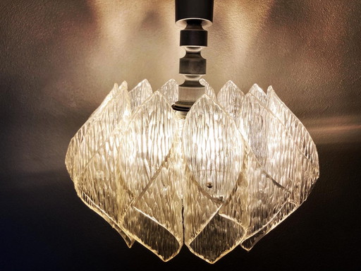 Vintage ijsglas hanglamp