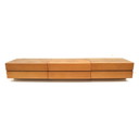 Vintage laag dressoir met lades uit de jaren '70
