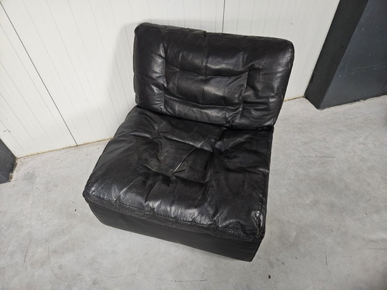 Image 1 of Italiaanse fauteuil Zanotta leer