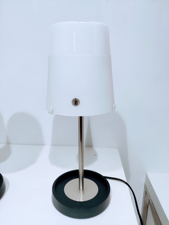 Image 1 of 2x Vintage Wiebke Braasch tafellampen