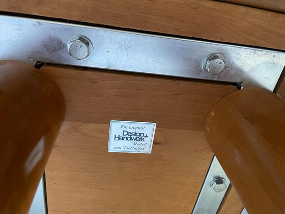 Image 1 of Vintage Deense ronde uitschuif eettafel